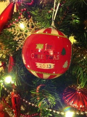 Baby's First Christmas bauble