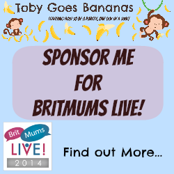 Sponsor me for Britmums Live